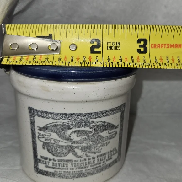 Vintage Apothecary Crock with Lid - Picture 7 of 10